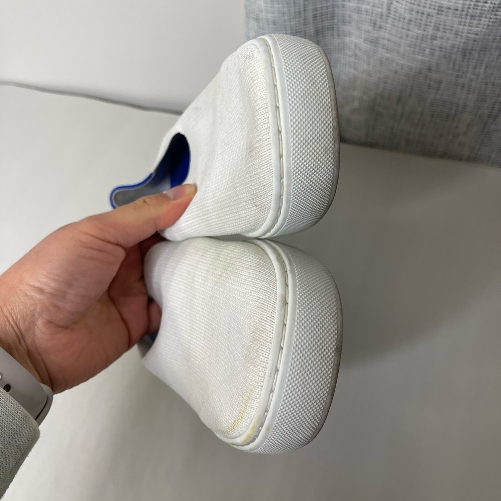 Rothy's Textile Bright White The Original Slip On Sneaker Women’s US 7 - Picture 6 of 8